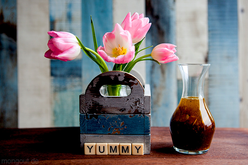 Orangen-Balsamico-Dressing mit Ingwer - mongout