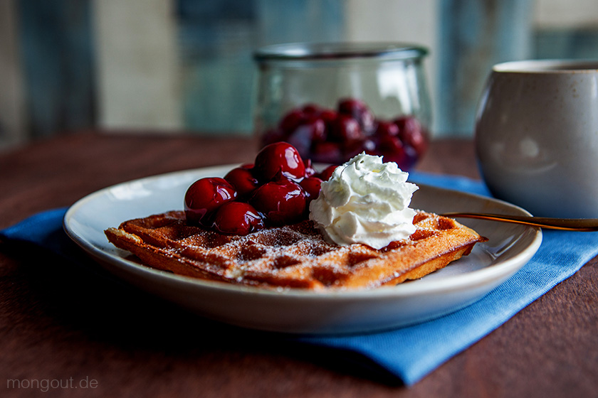 Heiße Kirschen (für Waffeln oder Vanilleeis) – einfaches Rezept - mongout